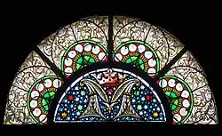 Supraportenfenster von innen