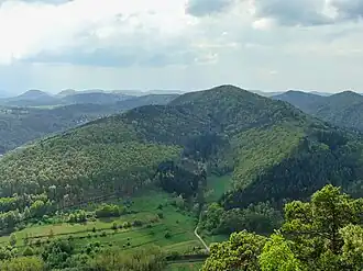 Rothenberg (Blick vom Kleinen Adelberg)