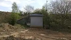 Letzter Bunker, in dem ehemals Nuklearwaffen lagerten