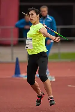 Bronzemedaillengewinnerin Lü&nbsp;Huihui