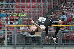 Tobias Potye scheiterte wegen seiner beiden Fehlversuche bei 2,21&nbsp;m in der&nbsp;Qualifikation