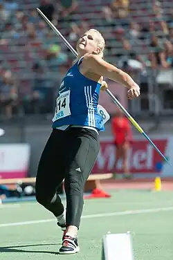Christin Hussong kam auf den sechsten&nbsp;Platz