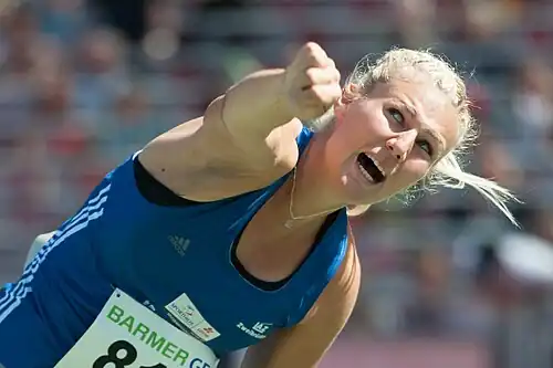 Rang sieben für Christin Hussong, die spätere&nbsp;Europameisterin