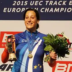 Elis Ligtlee, Europameisterin im Sprint 2015