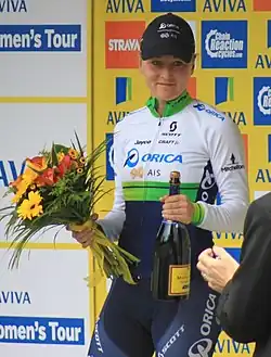 Gracie Elvin bei der Women’s Tour 2015