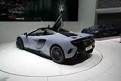 McLaren 675LT Spider auf dem Genfer Auto-Salon 2016