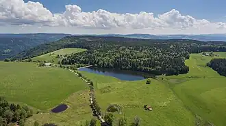 Luftaufnahme Plattensee von Norden
