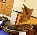 Modell auf dem Zehdenicker Schiffermuseum