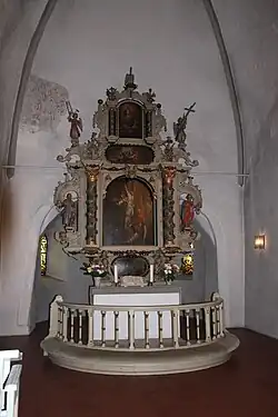 Hans Gudewerdt der Jüngste: Altar in der Borbyer Kirche