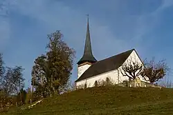 Kirche im Weiler Chaindon