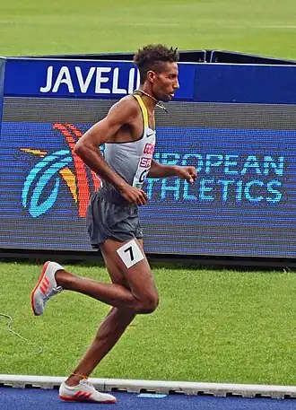 Amanal Petros gewann 2017 und 2018 den Silvesterlauf zweimal hintereinander