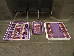 Die violetten Paramente