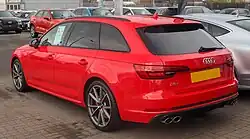 Heckansicht Avant (2016–2019)