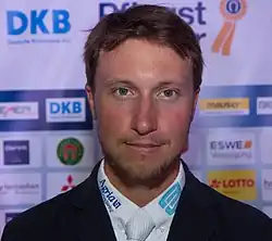 Douglas Lindelöw beim Internationalen Pfingstturnier Wiesbaden 2014