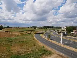 Fahrradbrücke Het Groentje in Nijmegen-Lent