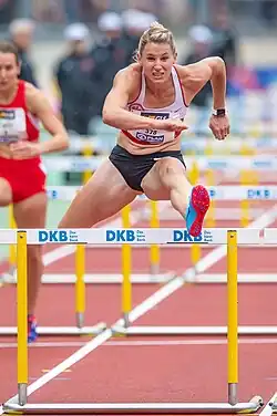 Carolin Schäfer – als Vierte bislang noch ohne Medaille, aber das sollte in den kommenden Jahren nicht so&nbsp;bleiben