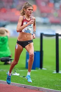 Konstanze Klosterhalfen – ausgeschieden als Achte des ersten&nbsp;Vorlaufs