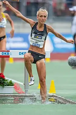 Jana Sussmann – ausgeschieden als Siebte in 9:59,53&nbsp;min