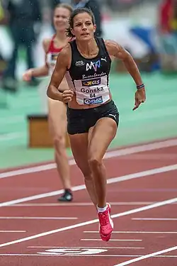 Nadine Gonska – ausgeschieden mit 23,24&nbsp;s