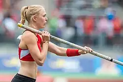 Anjuli Knäsche – ausgeschieden mit 4,40&nbsp;m