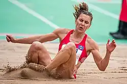 Nadja Käther verpasste das Finale mit ihren 6,61&nbsp;um einen&nbsp;Zentimeter