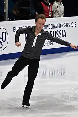 Alexander Majorov bei der EM 2018