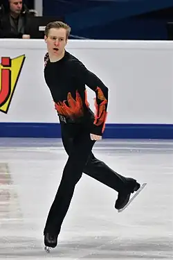 Alexander Samarin bei der EM 2018