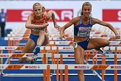 Grit Šadeiko (rechts) – Platz&nbsp;zwölf