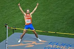 Douwe Amels belegte den geteilten Rang&nbsp;acht