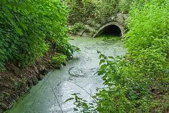 Auslauf der A 73, Verrohrung
