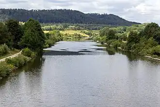 Arzberg, Sicht von Süden bei Ottmaring