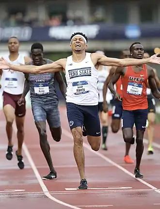 Isaiah Harris im Jahr 2018