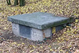 Ehemaliger Lüftungsschacht am Vester­torgraben