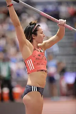 Jennifer Suhr – unter anderem Olympiasiegerin von 2016 – ohne gültigen&nbsp;Versuch