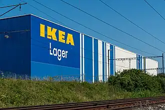 Lagerhalle der IKEA