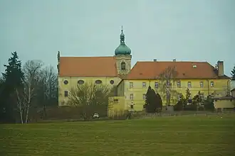 Kloster der Augustiner barfüßer in Lnáře 1688