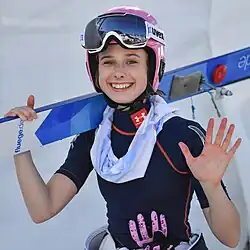 Ptáčková bei der WM 2019 in Seefeld
