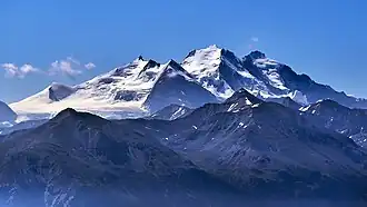 Mischabel, Ansicht von der Gemmi