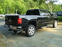 Heckansicht 2500HD Crew Cab