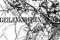 Geilenkirchen auf der Neuaufnahme von 1892