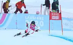 Matilde Schwencke bei den Olympischen Jugend-Winterspielen 2020