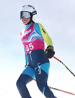 Kateryna Schepilenko bei den Olympischen Jugend-Winterspielen 2020