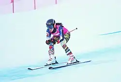 Maria Issa beim Riesenslalom