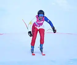 Ana Wahleithner beim Riesenslalom