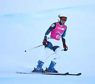 Georgia Epiphaniou beim Riesenslalom