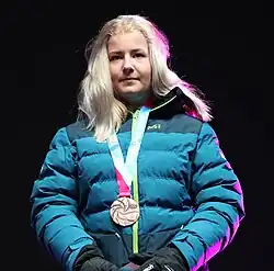 Amanda Salzgeber bei den Olympischen Jugend-Winterspielen 2020