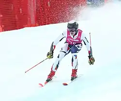 David Kubeš beim Riesenslalom