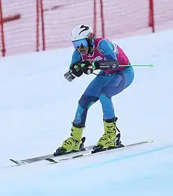 Sindre Sætren Myklebust beim Riesenslalom