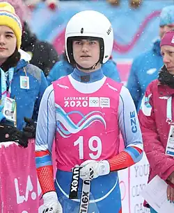 Jakub Vepřovský beim Einsitzer-Wettbewerb