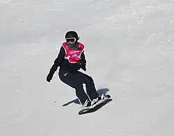 Marilu Poluzzi beim Slopestyle-Wettbewerb